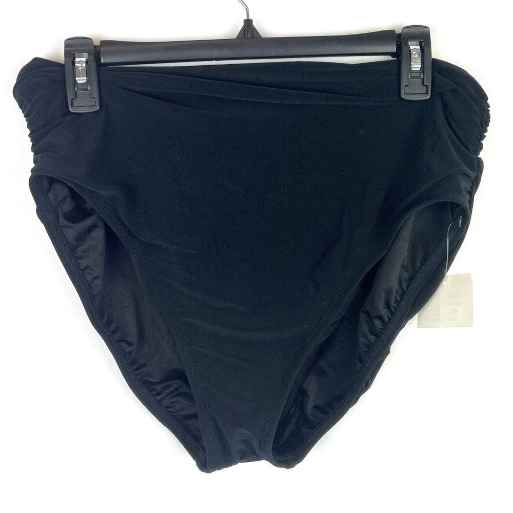 Magicsuit Women’s Black High Waist Bikini Bottom Size 16